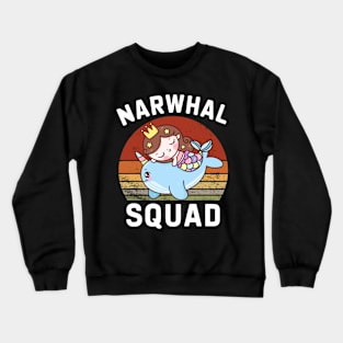 Narwhal Squad Crewneck Sweatshirt